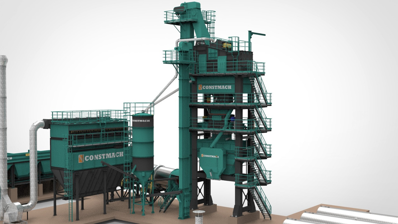 Constmach Stationary Asphalt Plant Delivered in Stock 2 Year Warranty - Асфальтобетонный завод: фото 5 Constmach Stationary Asphalt Plant Delivered in Stock 2 Year Warranty - Асфальтобетонный завод: фото 5