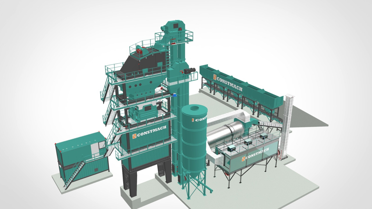 Constmach Stationary Batch Type Asphalt Plants - Асфальтобетонный завод: фото 2 Constmach Stationary Batch Type Asphalt Plants - Асфальтобетонный завод: фото 2