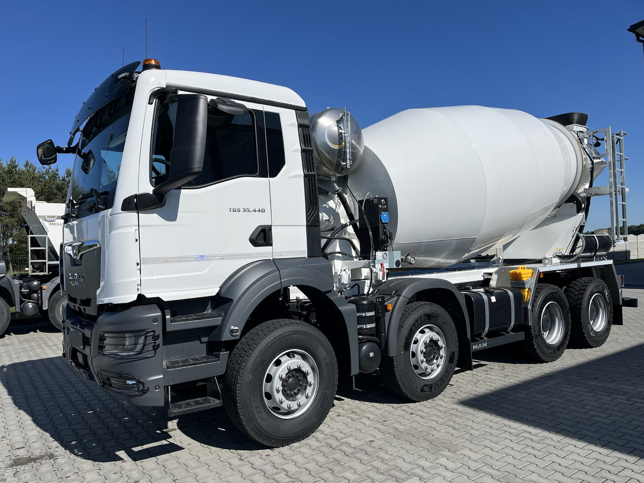 MAN TGS 35.480, 8x4 BB, EURO 6, YEAR 2024, 10m - NEW - Автобетоносмеситель: фото 3 MAN TGS 35.480, 8x4 BB, EURO 6, YEAR 2024, 10m - NEW - Автобетоносмеситель: фото 3