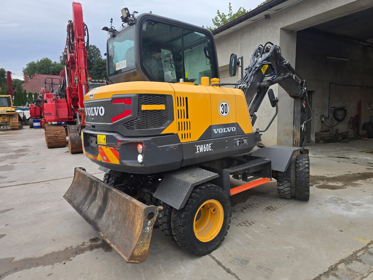 VOLVO EW 60E - Колёсный экскаватор: фото 4 VOLVO EW 60E - Колёсный экскаватор: фото 4