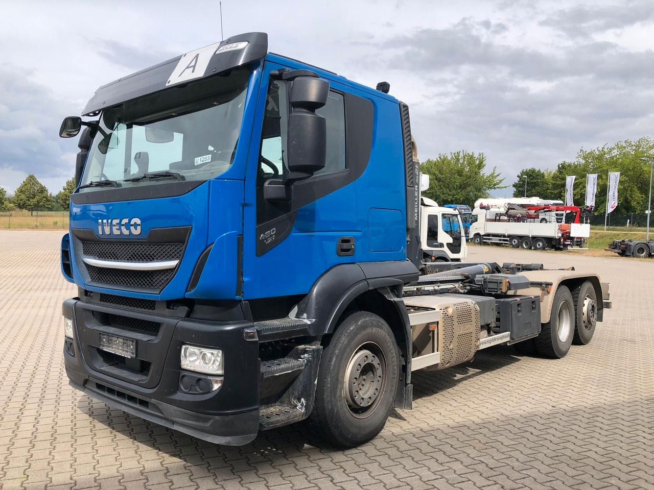 Iveco X-Way 480 Intarder*AHK*Lenk/LiftAchse*Meiller - Крюковой мультилифт: фото 1 Iveco X-Way 480 Intarder*AHK*Lenk/LiftAchse*Meiller - Крюковой мультилифт: фото 1