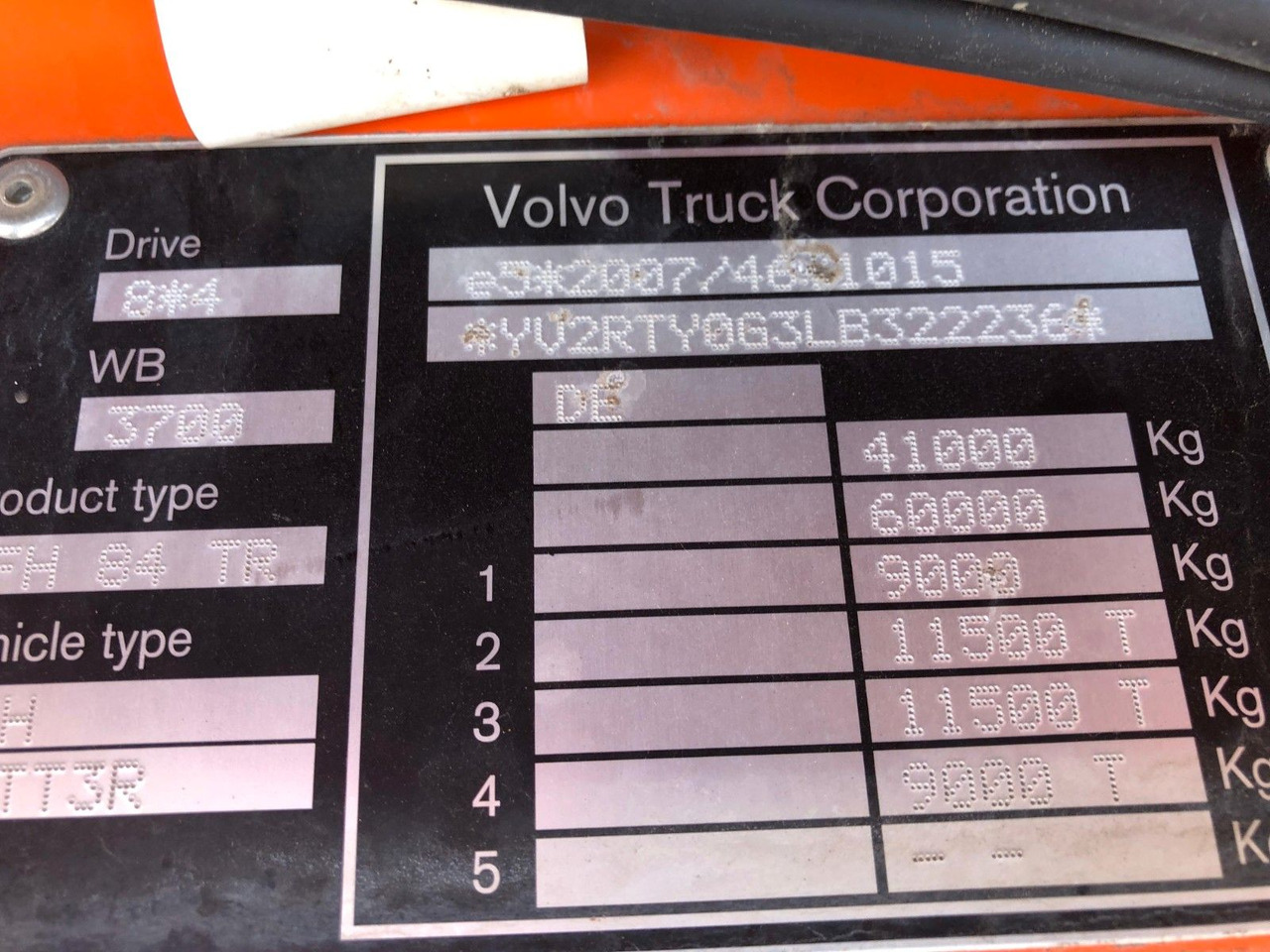 Самосвал Volvo FH460 8x4 Tridem*TopZustand*excellent condition: фото 29 Самосвал Volvo FH460 8x4 Tridem*TopZustand*excellent condition: фото 29