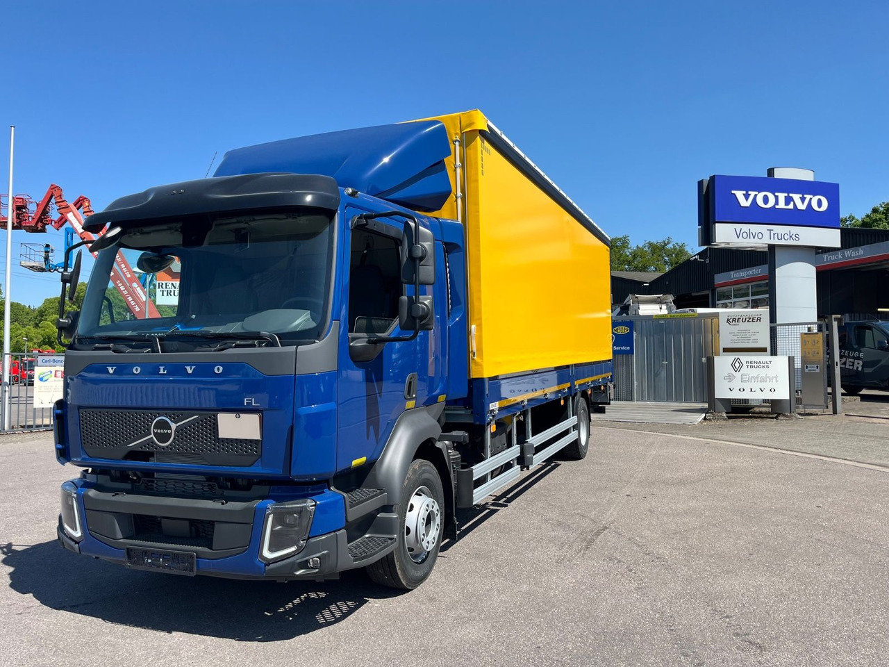 Volvo FL14.245 Junge Schiebeplane - Тентованный грузовик: фото 1 Volvo FL14.245 Junge Schiebeplane - Тентованный грузовик: фото 1