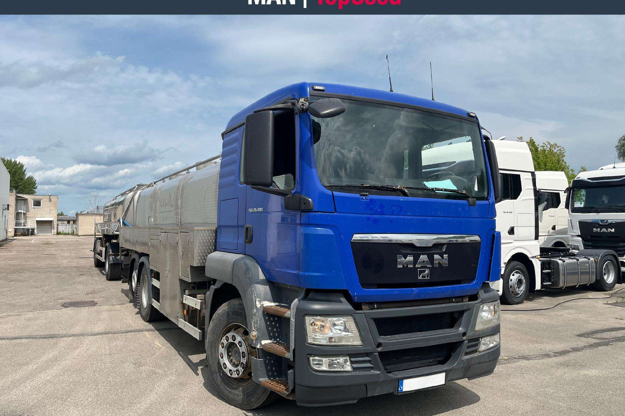 MAN 26.400 6X2-2 Plandex (8633) - Грузовик-цистерна, Прицеп-цистерна: фото 2 MAN 26.400 6X2-2 Plandex (8633) - Грузовик-цистерна, Прицеп-цистерна: фото 2