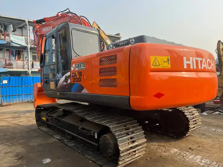 Гусеничный экскаватор Used Hitachi excavator ZX200-3G in good condition for sale: фото 7