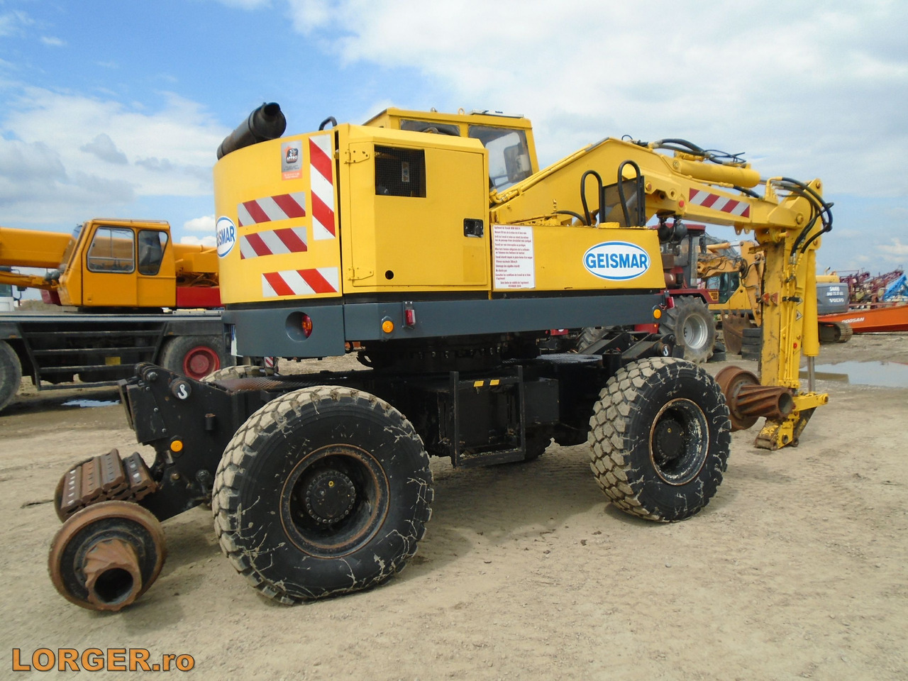 Geismar KGT-V - Колёсный экскаватор: фото 3 Geismar KGT-V - Колёсный экскаватор: фото 3