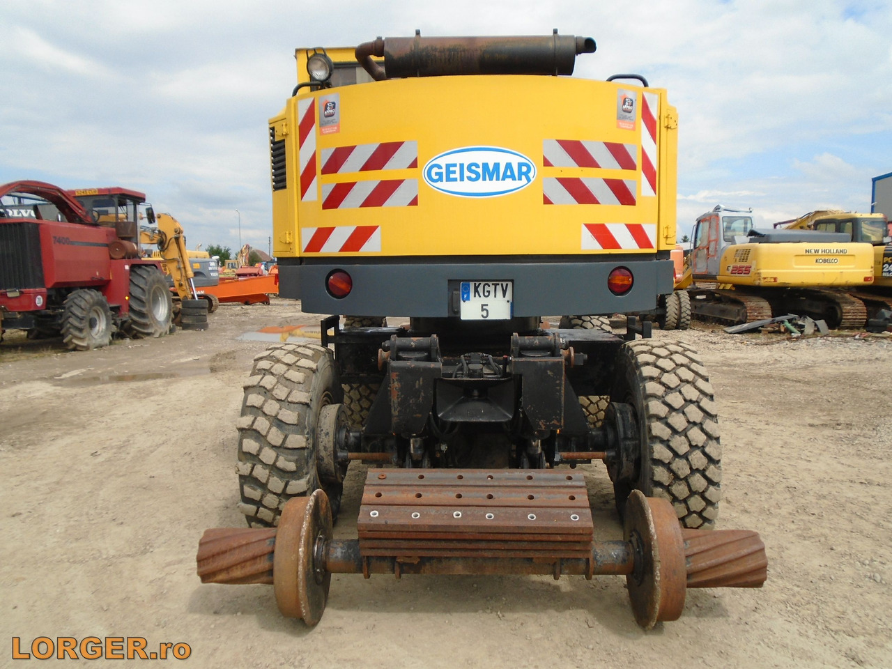 Geismar KGT-V - Колёсный экскаватор: фото 5 Geismar KGT-V - Колёсный экскаватор: фото 5