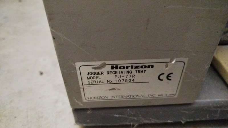 Horizon PJ-77R - Печатное оборудование: фото 1 Horizon PJ-77R - Печатное оборудование: фото 1