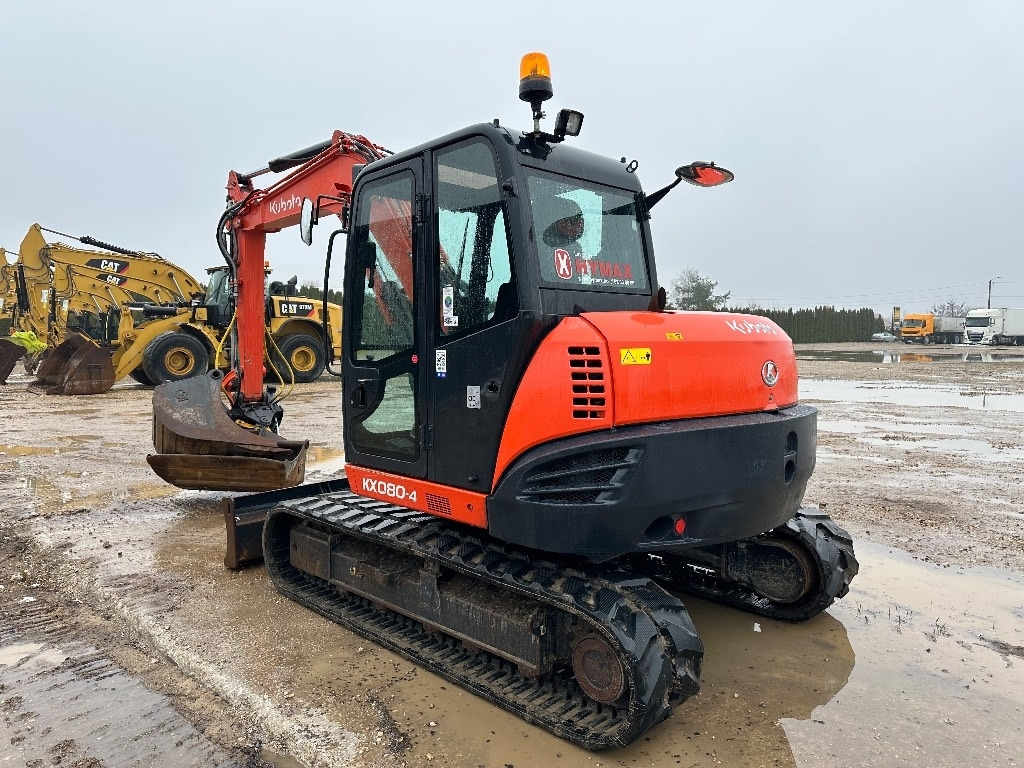 Kubota KX 080-4 ENGCON - Мини-экскаватор: фото 3 Kubota KX 080-4 ENGCON - Мини-экскаватор: фото 3