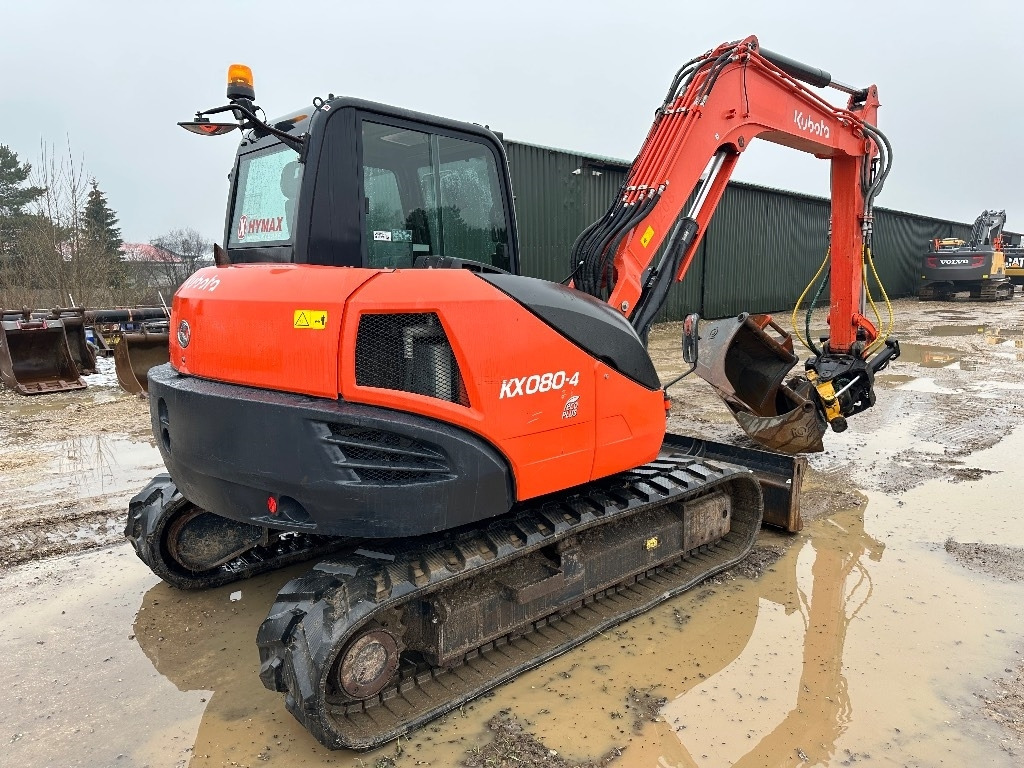 Kubota KX 080-4 ENGCON - Мини-экскаватор: фото 4 Kubota KX 080-4 ENGCON - Мини-экскаватор: фото 4