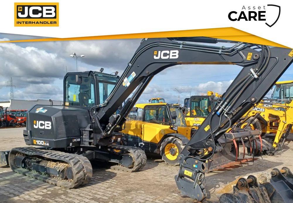 JCB Minikoparka gąsienicowa 100C-2 - Гусеничный экскаватор: фото 1 JCB Minikoparka gąsienicowa 100C-2 - Гусеничный экскаватор: фото 1