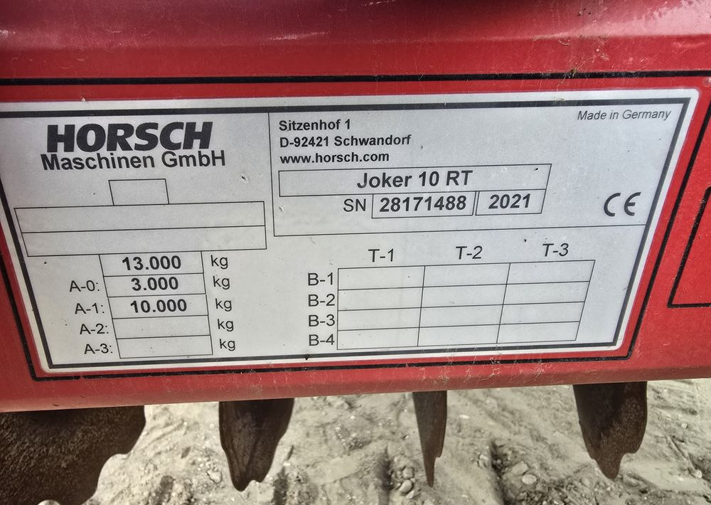 Horsch Jocker 10RT - Дисковая борона: фото 5 Horsch Jocker 10RT - Дисковая борона: фото 5