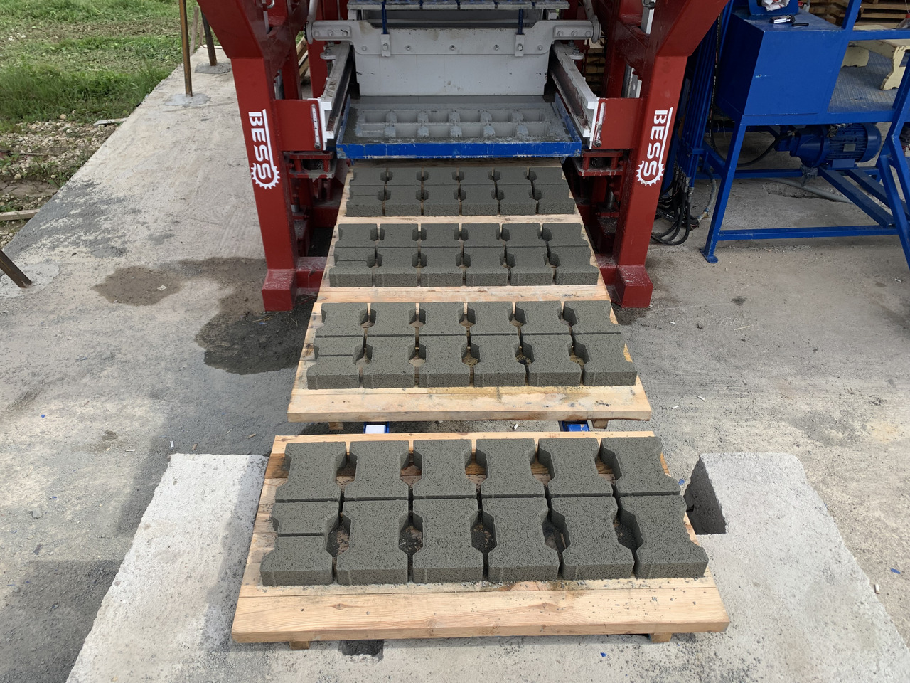 Новый Вибропресс Curbstones Machine | PRS-400 Semi-Automatic: фото 8