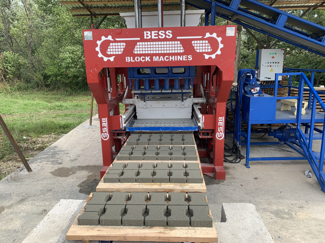 Новый Вибропресс Curbstones Machine | PRS-400 Semi-Automatic: фото 7