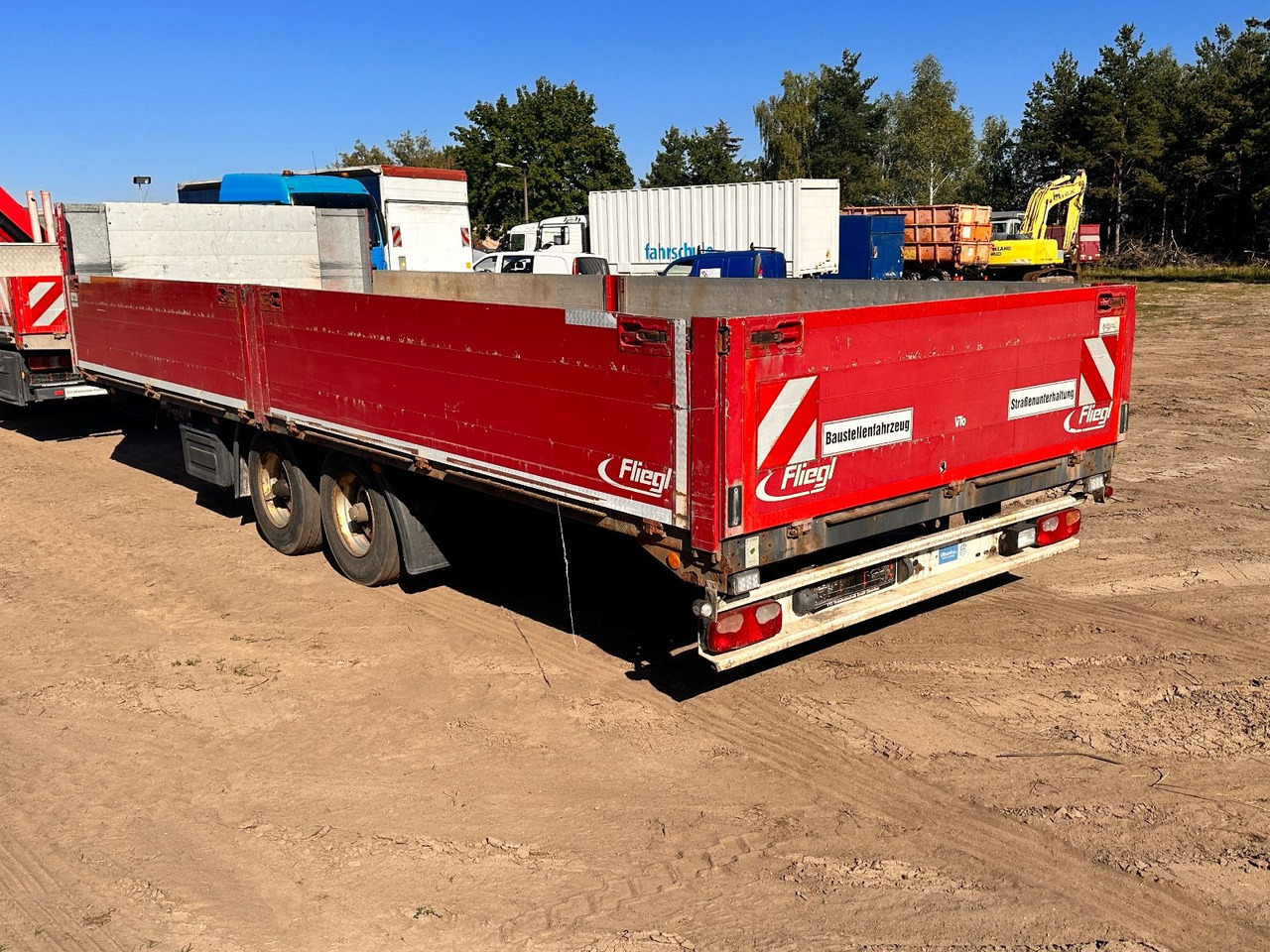 Fliegl TPS 18 - Прицеп бортовой/ Платформа: фото 5 Fliegl TPS 18 - Прицеп бортовой/ Платформа: фото 5