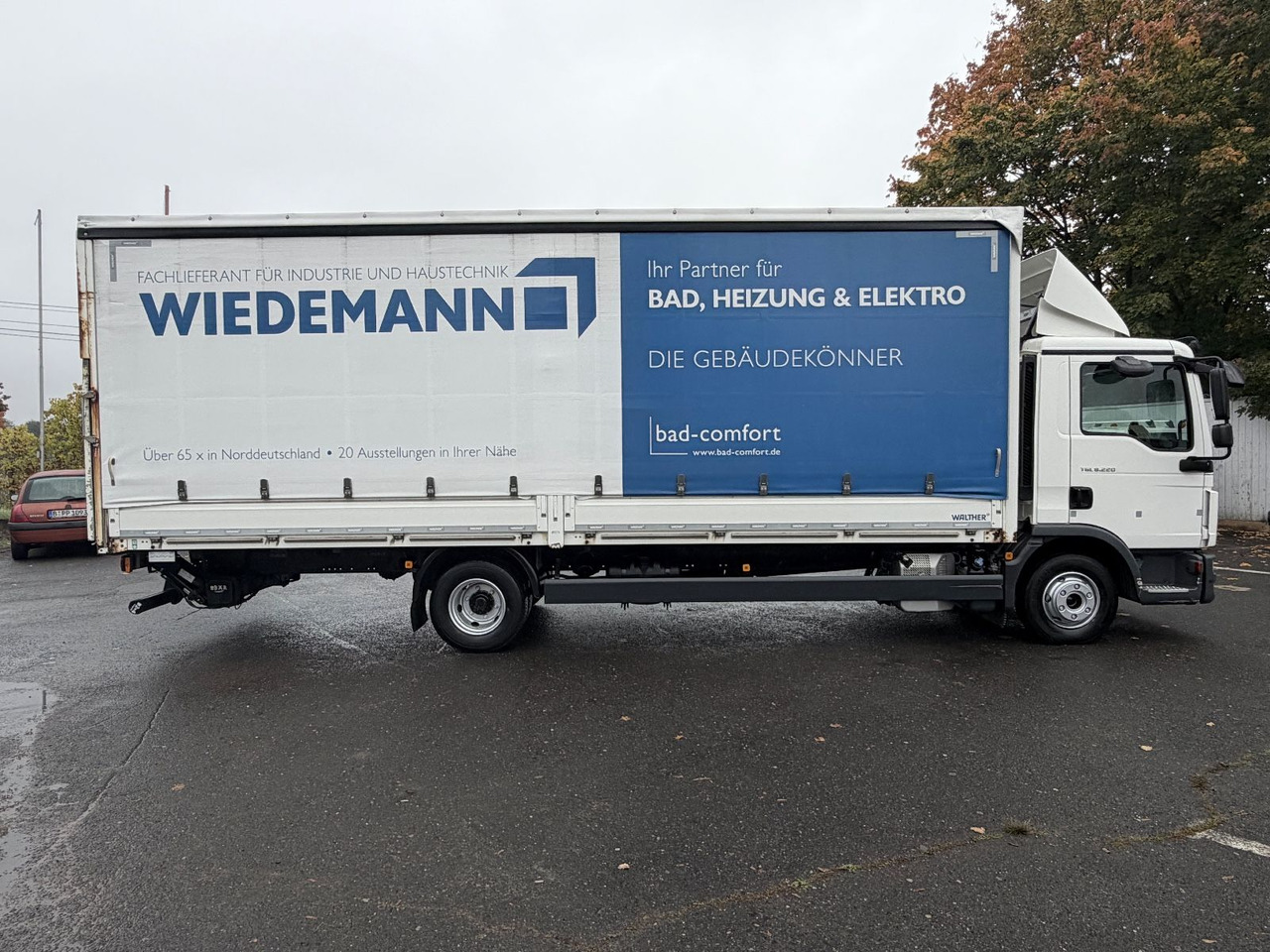 MAN TGL 8.220 Klima Tempomat Lbw - Тентованный фургон: фото 5 MAN TGL 8.220 Klima Tempomat Lbw - Тентованный фургон: фото 5
