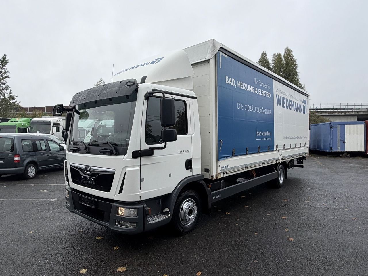 MAN TGL 8.220 Klima Tempomat Lbw - Тентованный фургон: фото 3 MAN TGL 8.220 Klima Tempomat Lbw - Тентованный фургон: фото 3