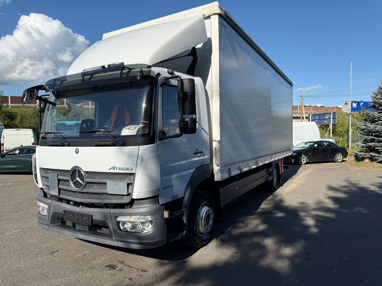 Mercedes-Benz Atego 1224 18 tkm - Грузовик с закрытым кузовом: фото 3 Mercedes-Benz Atego 1224 18 tkm - Грузовик с закрытым кузовом: фото 3