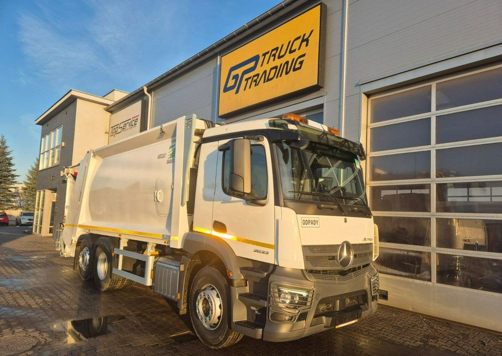 Mercedes-Benz Actros 2633, śmieciarka Farid - Мусоровоз: фото 2 Mercedes-Benz Actros 2633, śmieciarka Farid - Мусоровоз: фото 2