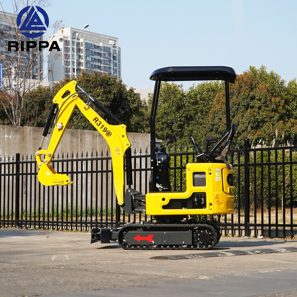 Rippa R319 Pilot Control|Kubota Engine|Euro 5|CE|Telescopic chassis|Lateral swing mini excavator - Мини-экскаватор: фото 2 Rippa R319 Pilot Control|Kubota Engine|Euro 5|CE|Telescopic chassis|Lateral swing mini excavator - Мини-экскаватор: фото 2