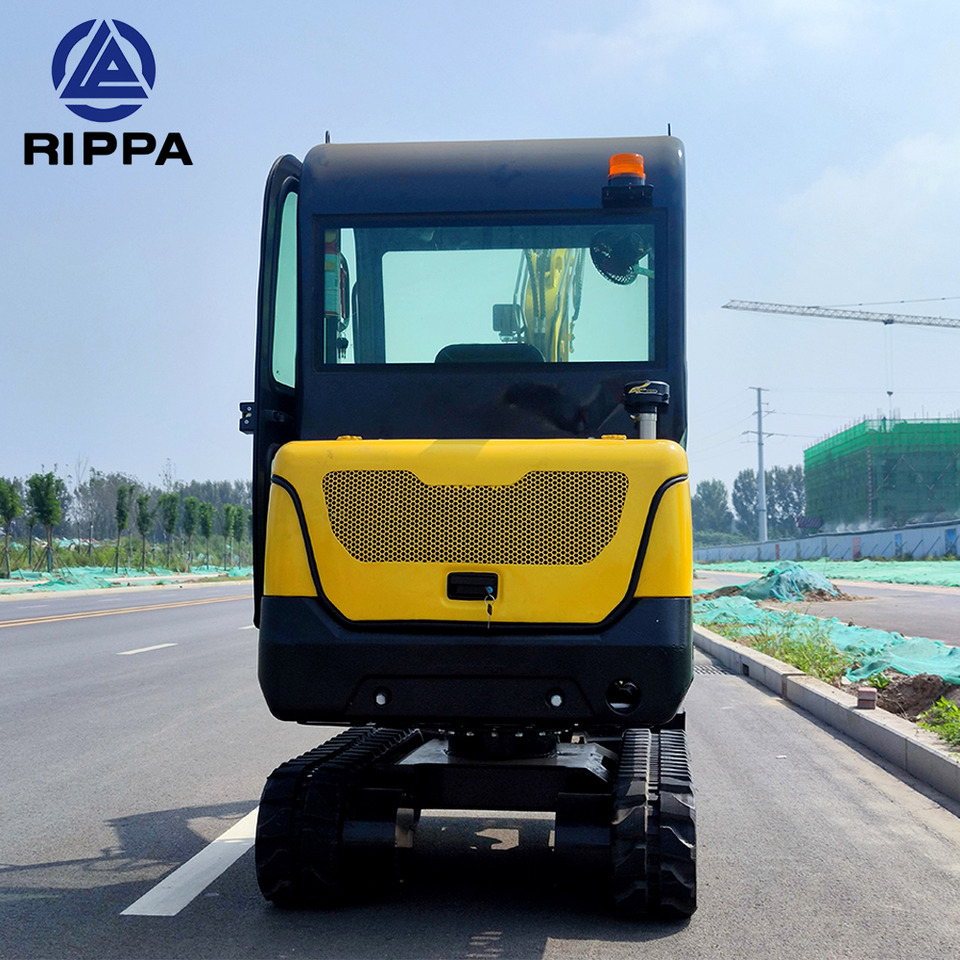 Новый Мини-экскаватор Shandong Rippa Machinery Group Co., Ltd. R330-Global stocking Rapid delivery-Kubota engine-Cab-Air Conditioner ; CE certification: фото 22