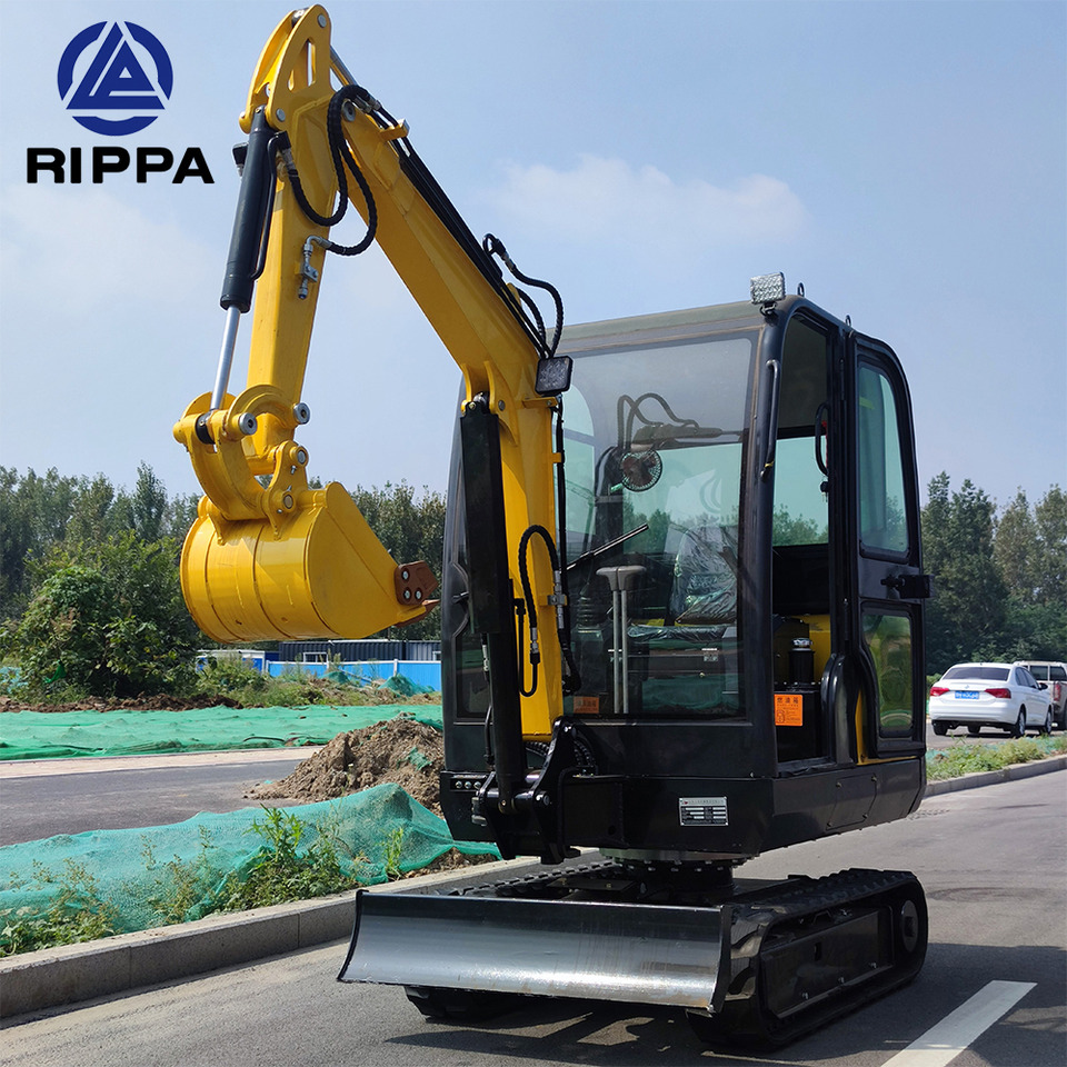 Новый Мини-экскаватор Shandong Rippa Machinery Group Co., Ltd. R330-Global stocking Rapid delivery-Kubota engine-Cab-Air Conditioner ; CE certification: фото 19