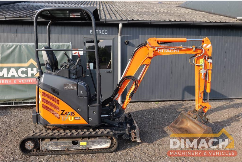 Hitachi ZX 17 CW05 hydraulische snelwissel - Мини-экскаватор: фото 2 Hitachi ZX 17 CW05 hydraulische snelwissel - Мини-экскаватор: фото 2
