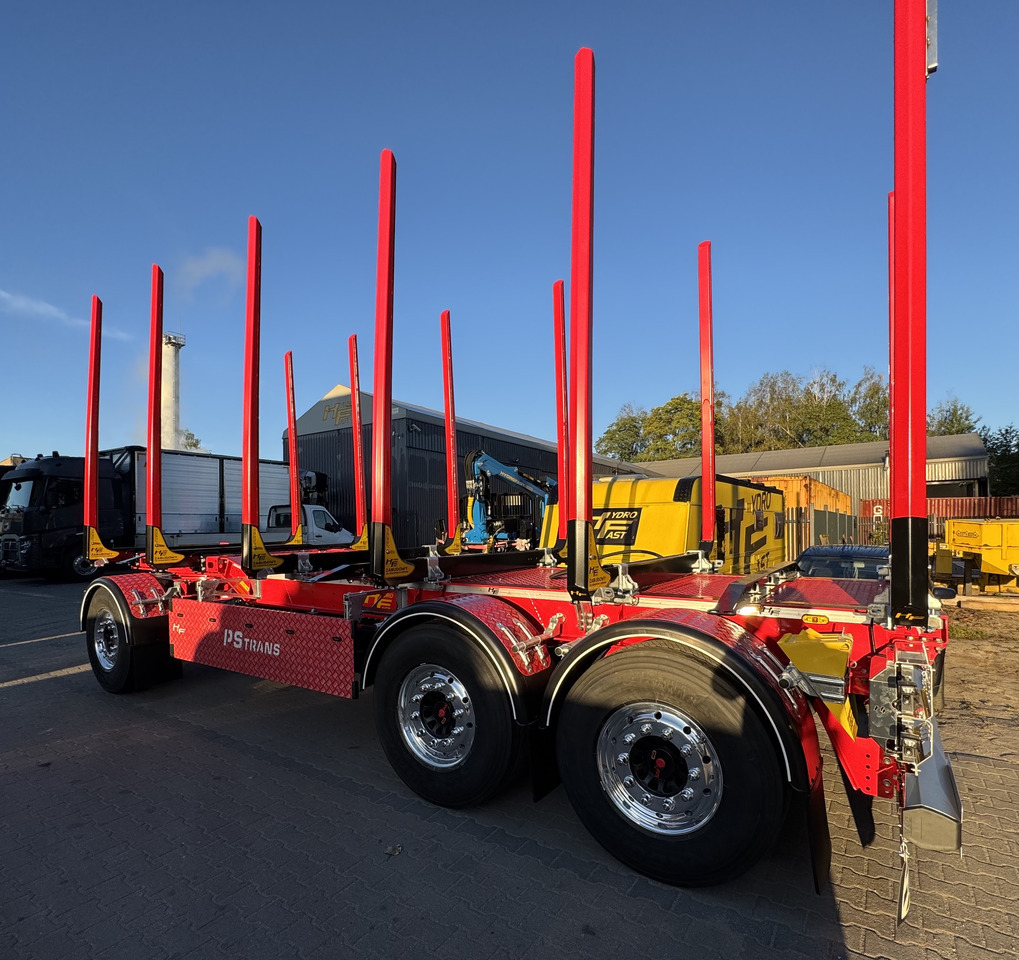 HYDROFAST Przyczepa 3 osiowa / 3 axles timber transport trailer / Remorque à 3 essieux pour le transport de bois / 3-Achs-Rungenanhänger / 3-tengelyes-rönkszállító-pótkocsi / Remorcă pentru transportul lemnului - Прицеп лесовоз: фото 2 HYDROFAST Przyczepa 3 osiowa / 3 axles timber transport trailer / Remorque à 3 essieux pour le transport de bois / 3-Achs-Rungenanhänger / 3-tengelyes-rönkszállító-pótkocsi / Remorcă pentru transportul lemnului - Прицеп лесовоз: фото 2