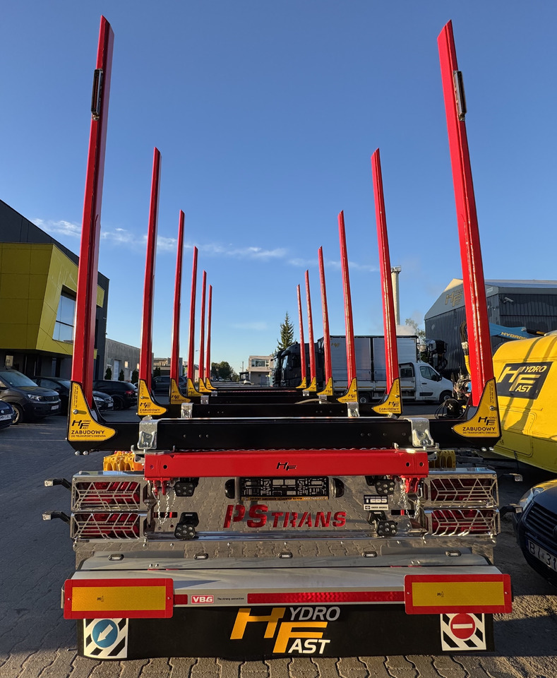 HYDROFAST Przyczepa 3 osiowa / 3 axles timber transport trailer / Remorque à 3 essieux pour le transport de bois / 3-Achs-Rungenanhänger / 3-tengelyes-rönkszállító-pótkocsi / Remorcă pentru transportul lemnului - Прицеп лесовоз: фото 4 HYDROFAST Przyczepa 3 osiowa / 3 axles timber transport trailer / Remorque à 3 essieux pour le transport de bois / 3-Achs-Rungenanhänger / 3-tengelyes-rönkszállító-pótkocsi / Remorcă pentru transportul lemnului - Прицеп лесовоз: фото 4