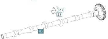 Wałek rozrządu Mercedes om 935/936  Używany. - Распределительный вал для Грузовиков: фото 1 Wałek rozrządu Mercedes om 935/936  Używany. - Распределительный вал для Грузовиков: фото 1