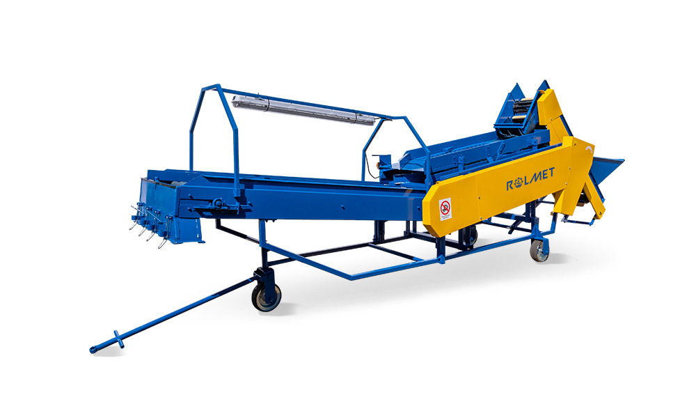 ROLMET Kartoffelsortierer / Potato sorting machine / Trieuse de pomme de terre / Selezionatrice per patate / Clasificador de patatas / Картофелесортировочная машина / Sortownik do ziemniaków M614/2 - Картофельная техника: фото 3 ROLMET Kartoffelsortierer / Potato sorting machine / Trieuse de pomme de terre / Selezionatrice per patate / Clasificador de patatas / Картофелесортировочная машина / Sortownik do ziemniaków M614/2 - Картофельная техника: фото 3