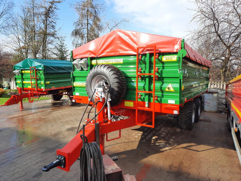Techmont Anhänger / Trailer / Remorque / Rimorchio / Прицеп двухосный тандем / Przyczepa tandem PTTCW 310 10 t - Сельскохозяйственный прицеп-самосвал: фото 4 Techmont Anhänger / Trailer / Remorque / Rimorchio / Прицеп двухосный тандем / Przyczepa tandem PTTCW 310 10 t - Сельскохозяйственный прицеп-самосвал: фото 4