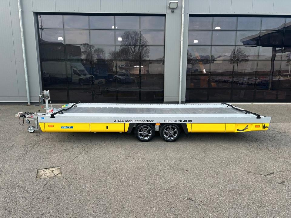 Fitzel MAXINO sv 35-22/55 ÜRV "Gelber Engel EDITION" - Прицеп-автовоз: фото 1 Fitzel MAXINO sv 35-22/55 ÜRV "Gelber Engel EDITION" - Прицеп-автовоз: фото 1