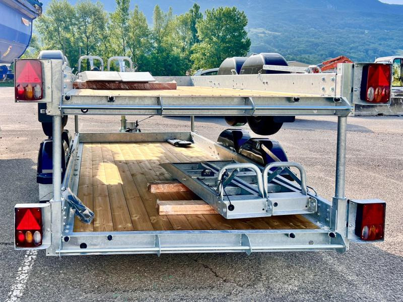 Ecim E350AF REMORQUE PORTE ENGINS 2 ESSIEUX 3T5 NEUVE - Прицеп-автовоз: фото 4 Ecim E350AF REMORQUE PORTE ENGINS 2 ESSIEUX 3T5 NEUVE - Прицеп-автовоз: фото 4