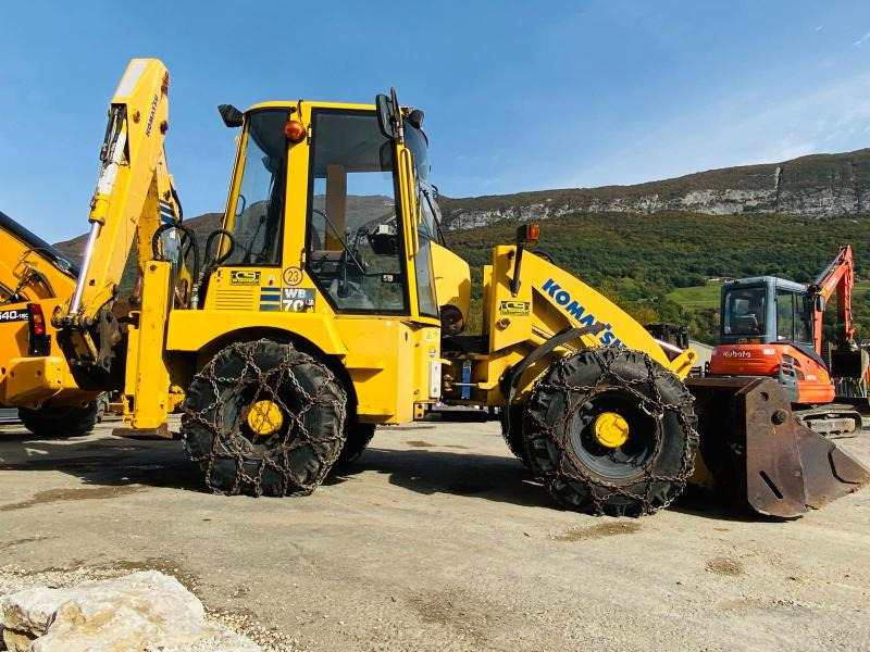 Экскаватор-погрузчик KOMATSU Tractopelle WB70 (NET DE TVA): фото 6