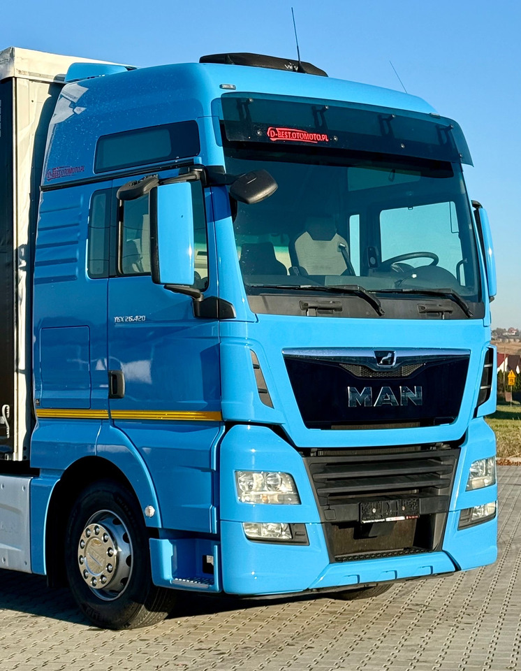 MAN TGX 26.420 / FIRANKA / WINDA / 23 EUROPALETY / 6x2 / AUTOMAT / EURO 6 / OŚ PODNOSZONA / DUŻA KABINA / 2019 ROK - Тентованный грузовик: фото 5 MAN TGX 26.420 / FIRANKA / WINDA / 23 EUROPALETY / 6x2 / AUTOMAT / EURO 6 / OŚ PODNOSZONA / DUŻA KABINA / 2019 ROK - Тентованный грузовик: фото 5