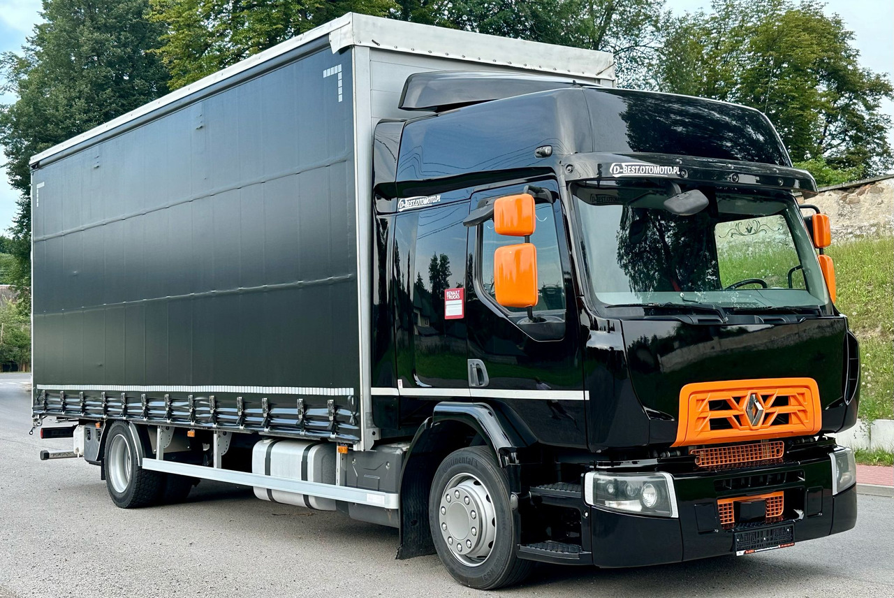RENAULT D 18 / 320 / FIRANKA / 18 EUROPALET / DUŻA KABINA / EURO 6 / 9 450 KG ŁADOWNOŚCI - Тентованный грузовик: фото 1 RENAULT D 18 / 320 / FIRANKA / 18 EUROPALET / DUŻA KABINA / EURO 6 / 9 450 KG ŁADOWNOŚCI - Тентованный грузовик: фото 1