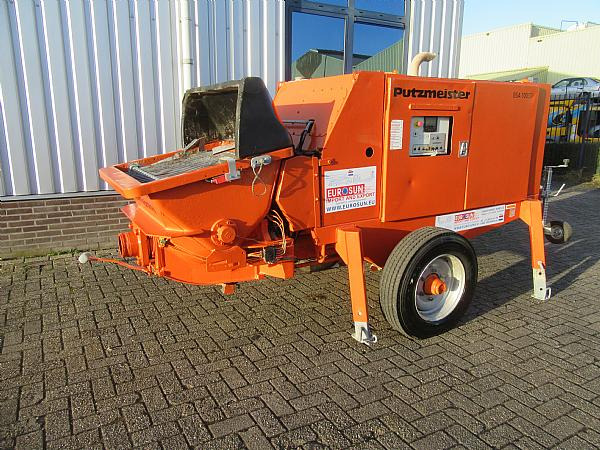 2014 PUTZMEISTER BSA 1005 DC concrete pump - Бетононасос стационарный: фото 2 2014 PUTZMEISTER BSA 1005 DC concrete pump - Бетононасос стационарный: фото 2