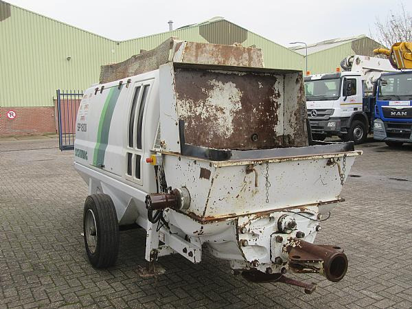 2015 SP 1800 D4 125 KW trailer static pump - Бетононасос стационарный: фото 4 2015 SP 1800 D4 125 KW trailer static pump - Бетононасос стационарный: фото 4