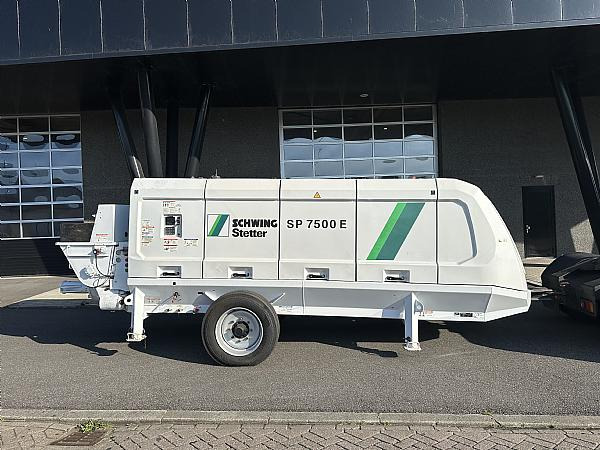 2022 SCHWING SP 7500 E -250 kw trailer pump - Бетононасос стационарный: фото 1 2022 SCHWING SP 7500 E -250 kw trailer pump - Бетононасос стационарный: фото 1
