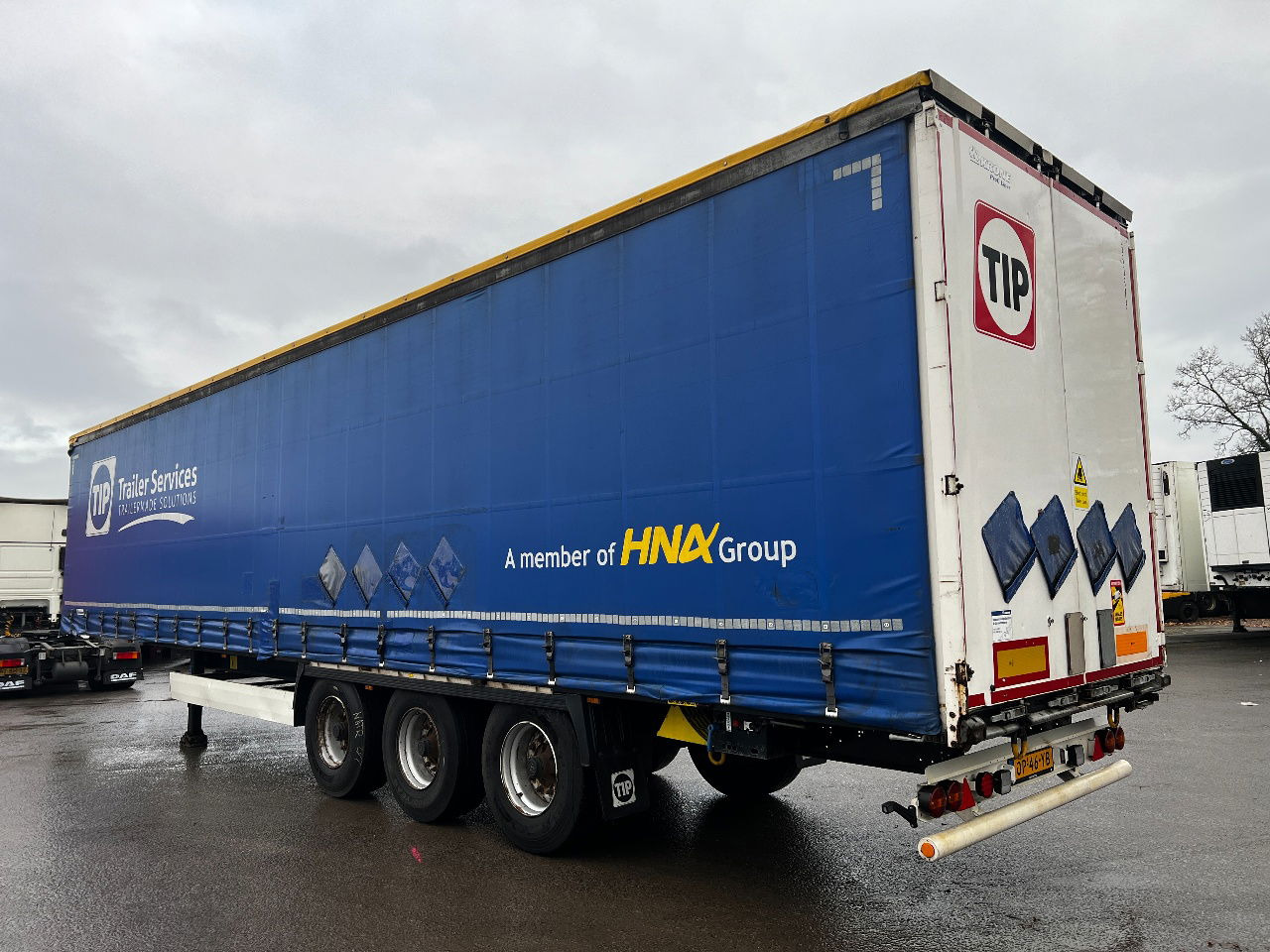 Krone schuifzeil met BPW assen - Тентованный полуприцеп: фото 4 Krone schuifzeil met BPW assen - Тентованный полуприцеп: фото 4