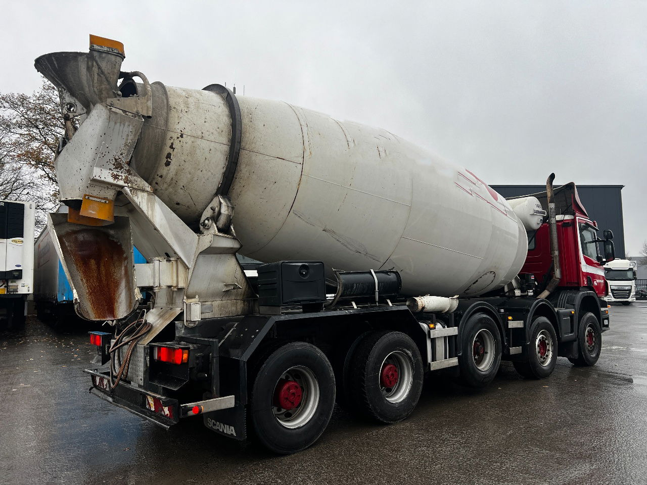 Scania P420 10x4, 15m3 Liebherr, full steel - Автобетоносмеситель: фото 3 Scania P420 10x4, 15m3 Liebherr, full steel - Автобетоносмеситель: фото 3