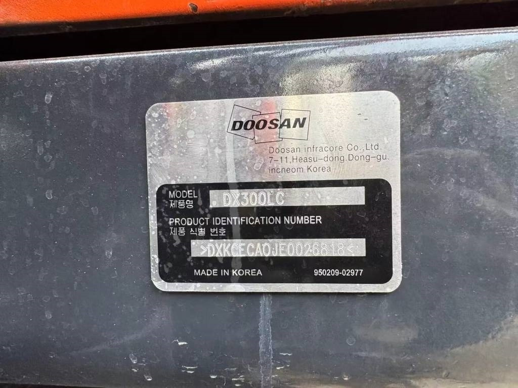 Doosan DX 300 LC - Гусеничный экскаватор: фото 5 Doosan DX 300 LC - Гусеничный экскаватор: фото 5