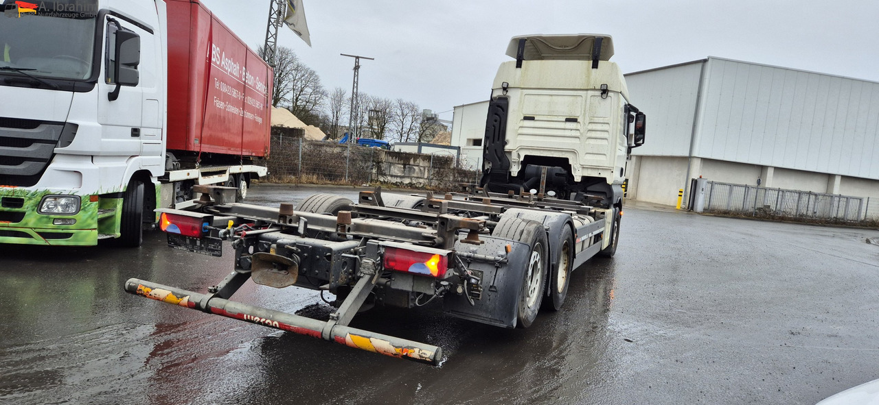 Тентованный грузовик MAN TGX 26.460 Vario-Rahmen deutsches Fahrzeug. ohne Wechselbrücke: фото 12