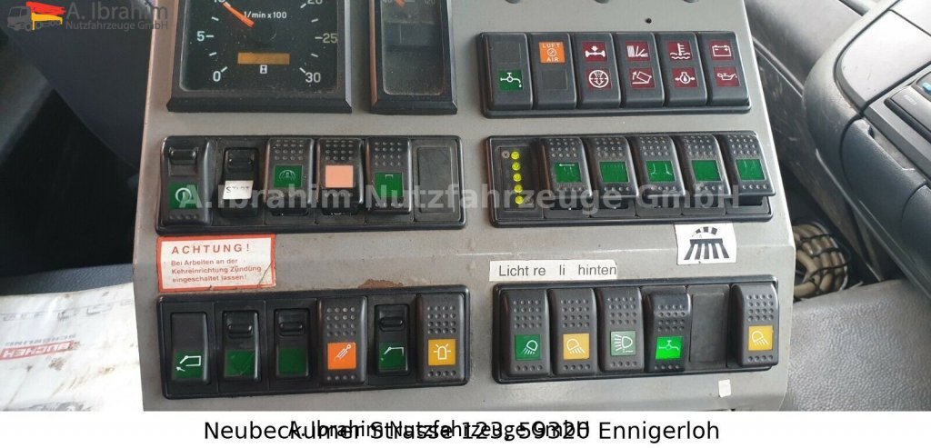 Подметально-уборочная машина Mercedes-Benz 1823  DB 1823,Optifant 70, 3677 h Betriebsst., 2 Motors, 3 Pedals: фото 14