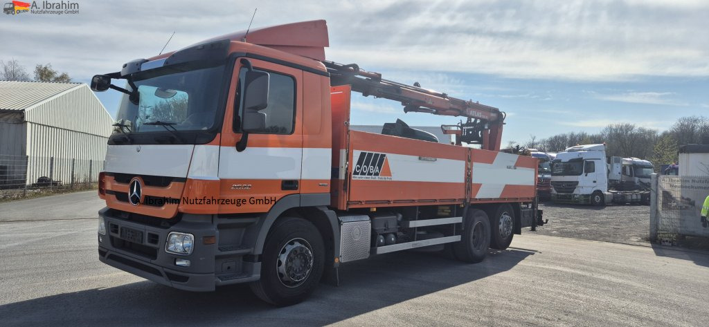 Mercedes-Benz 2532 Baustoff Atlas mit Funk FB Topzustand, einsatzbereit - Грузовик бортовой/ Платформа, Автоманипулятор: фото 1 Mercedes-Benz 2532 Baustoff Atlas mit Funk FB Topzustand, einsatzbereit - Грузовик бортовой/ Платформа, Автоманипулятор: фото 1