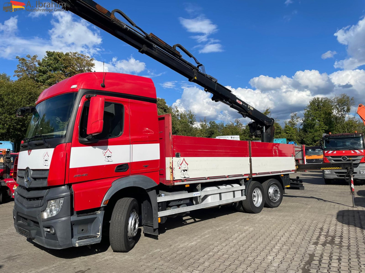 Mercedes-Benz Actros 2545 6x2 Pritsche Kran HIAB 166 - Грузовик бортовой/ Платформа, Автоманипулятор: фото 1 Mercedes-Benz Actros 2545 6x2 Pritsche Kran HIAB 166 - Грузовик бортовой/ Платформа, Автоманипулятор: фото 1