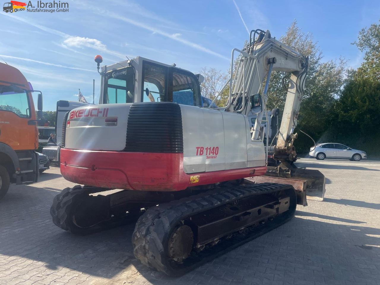 Гусеничный экскаватор Takeuchi TB 1140 14 Ton | Schnellwechsler | Schwenkfunktion | Klima | 5x Löffel | Radio: фото 12 Гусеничный экскаватор Takeuchi TB 1140 14 Ton | Schnellwechsler | Schwenkfunktion | Klima | 5x Löffel | Radio: фото 12
