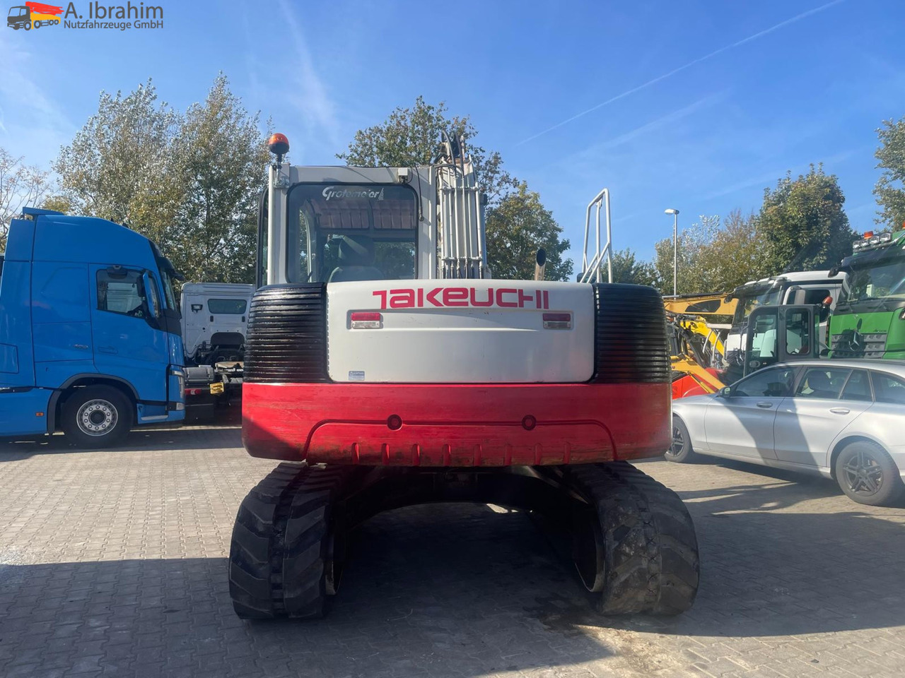 Гусеничный экскаватор Takeuchi TB 1140 14 Ton | Schnellwechsler | Schwenkfunktion | Klima | 5x Löffel | Radio: фото 11 Гусеничный экскаватор Takeuchi TB 1140 14 Ton | Schnellwechsler | Schwenkfunktion | Klima | 5x Löffel | Radio: фото 11