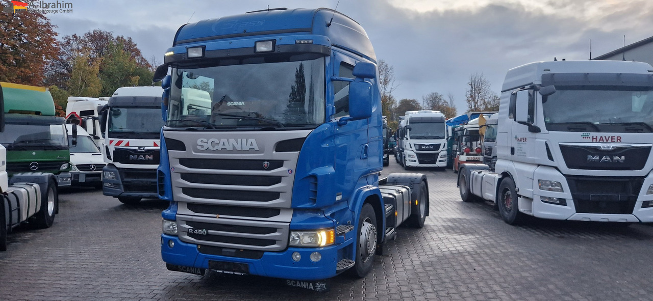 Scania R 480 Retarder, Klima, Zustand gut PTO für Kompressor - Тягач: фото 1 Scania R 480 Retarder, Klima, Zustand gut PTO für Kompressor - Тягач: фото 1